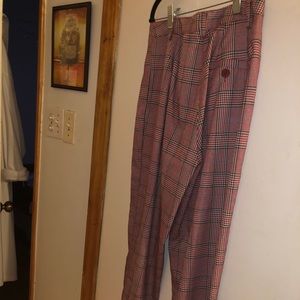 Plaid pants (Brandy Melville)